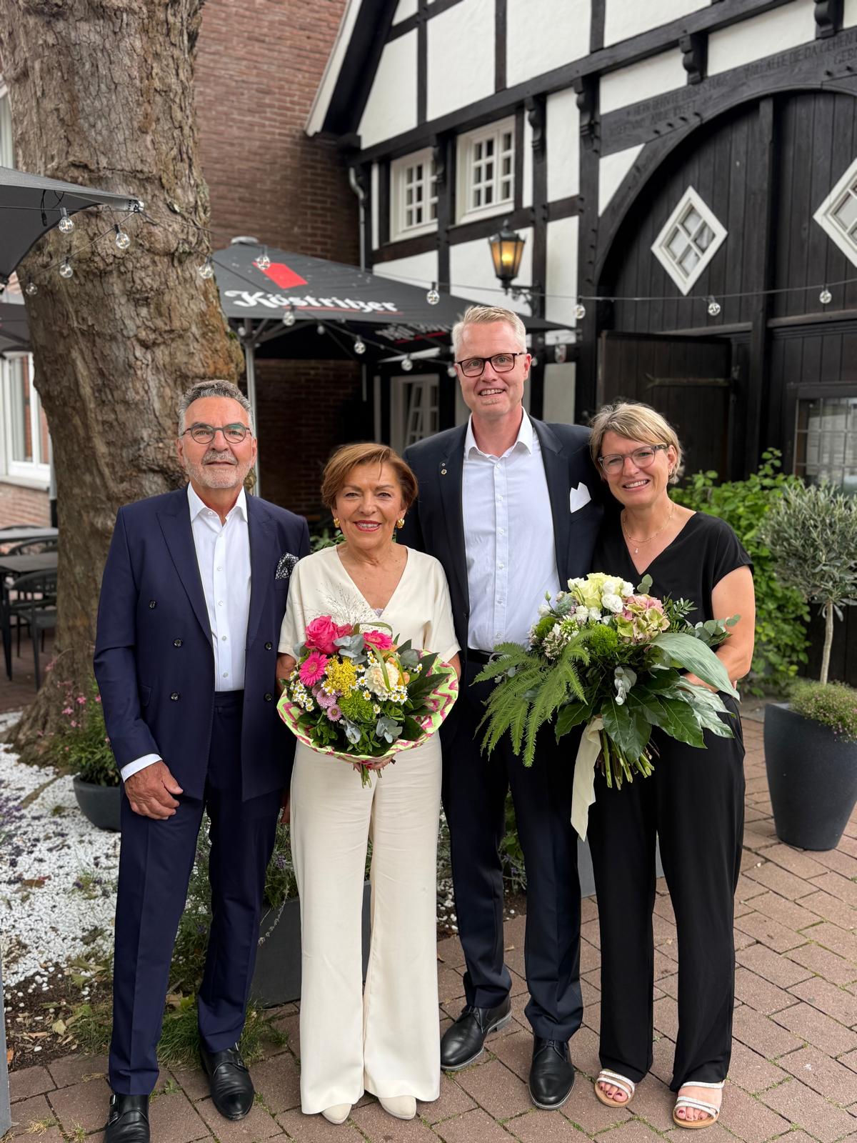 Bild 1: Präsidentenpaare